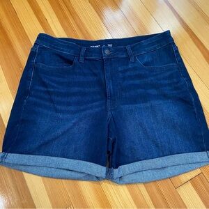 Old Navy Dark Blue Jean Shorts